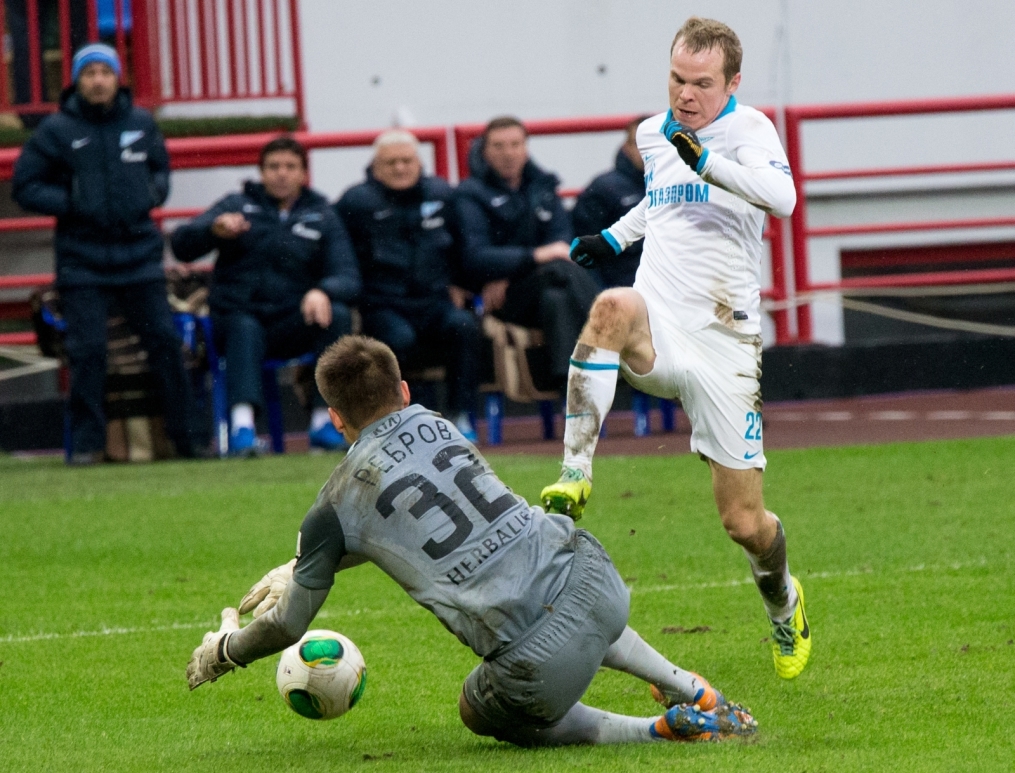 Чемпионат России 2013/2014, «Спартак» — «Зенит»