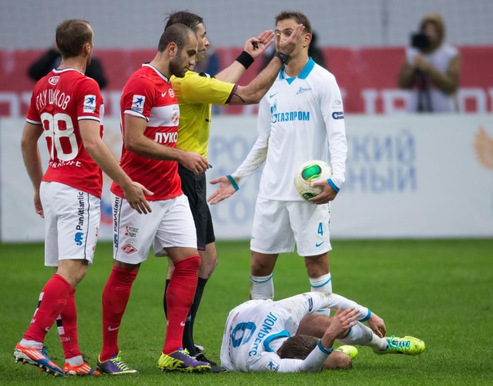 Чемпионат России 2013/2014, «Спартак» — «Зенит»