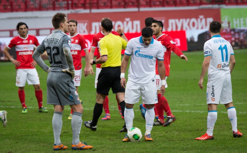 Чемпионат России 2013/2014, «Спартак» — «Зенит»