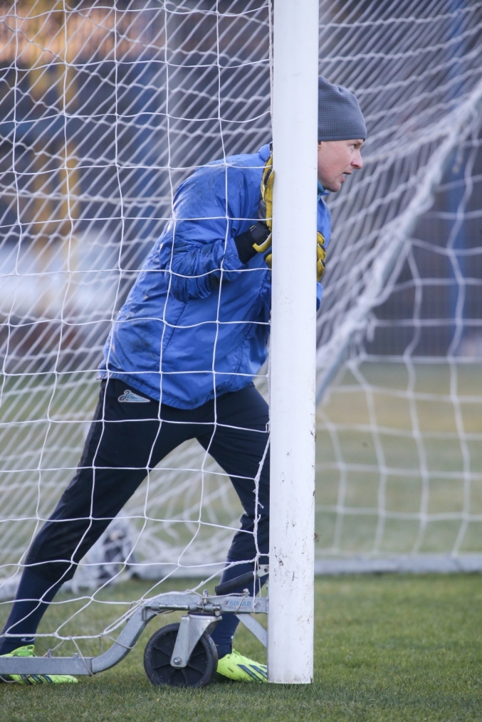 Тренировка «Зенита» перед матчем Лиги Чемпионов с «Атлетико»