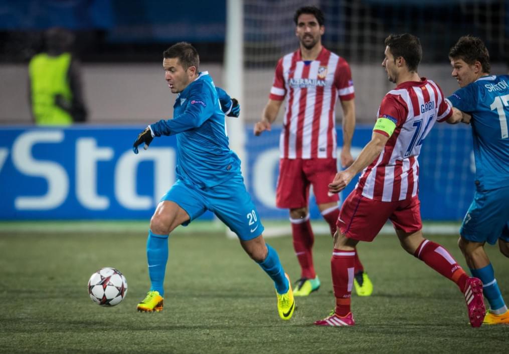 Лига Чемпионов УЕФА: матч «Зенит» — «Атлетико»