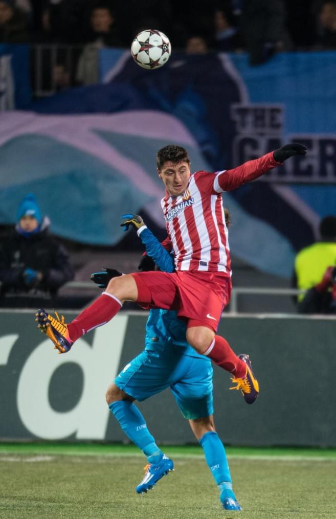 Лига Чемпионов УЕФА: матч «Зенит» — «Атлетико»