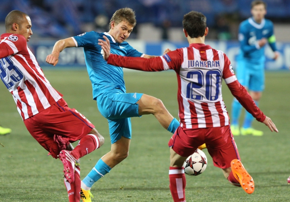 Лига Чемпионов УЕФА: матч «Зенит» — «Атлетико»