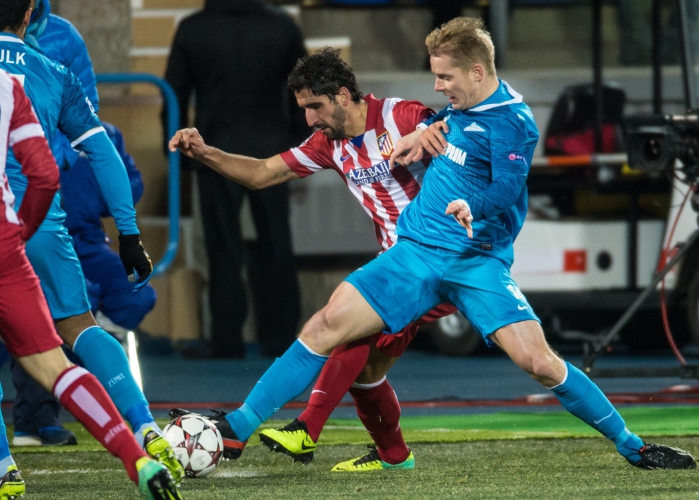 Лига Чемпионов УЕФА: матч «Зенит» — «Атлетико»