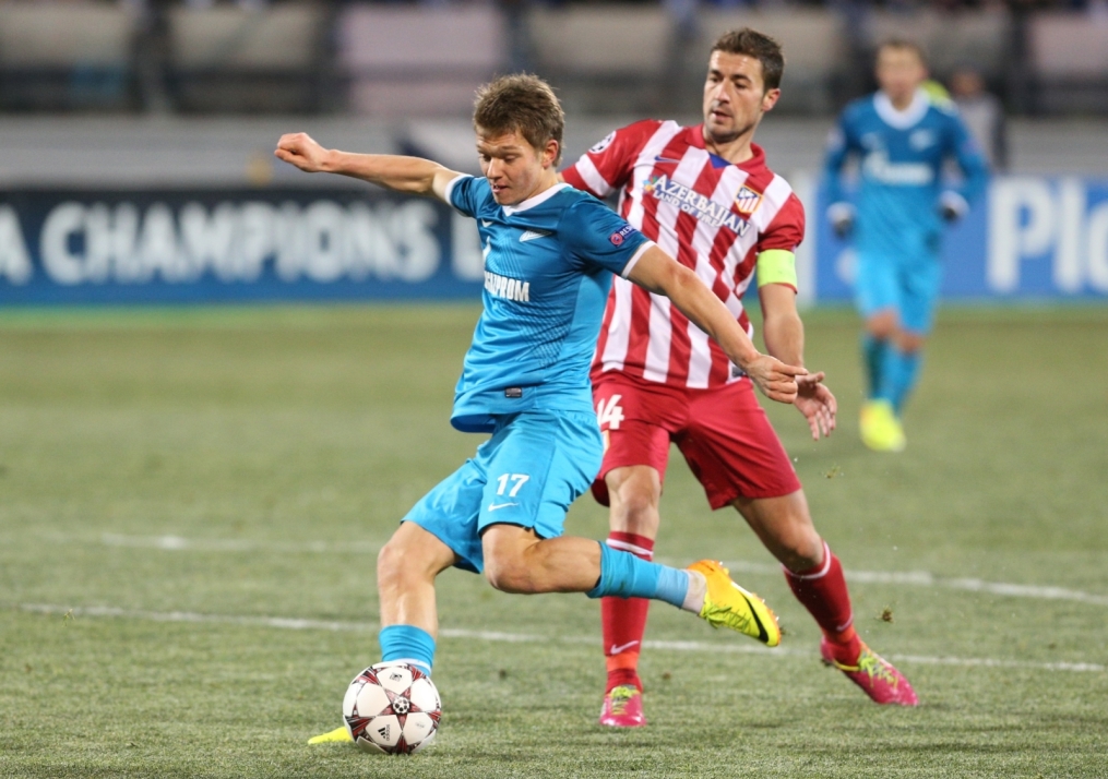 Лига Чемпионов УЕФА: матч «Зенит» — «Атлетико»