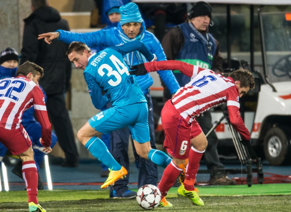 Лига Чемпионов УЕФА: матч «Зенит» — «Атлетико»