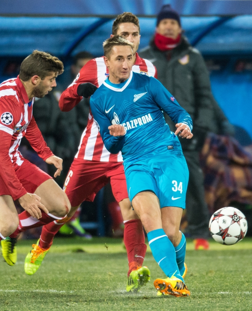 Лига Чемпионов УЕФА: матч «Зенит» — «Атлетико»