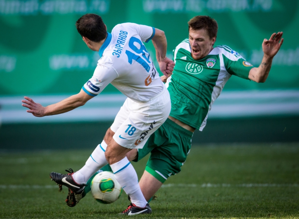 СОГАЗ-Чемпионат России 2013/2014, «Терек» — «Зенит»