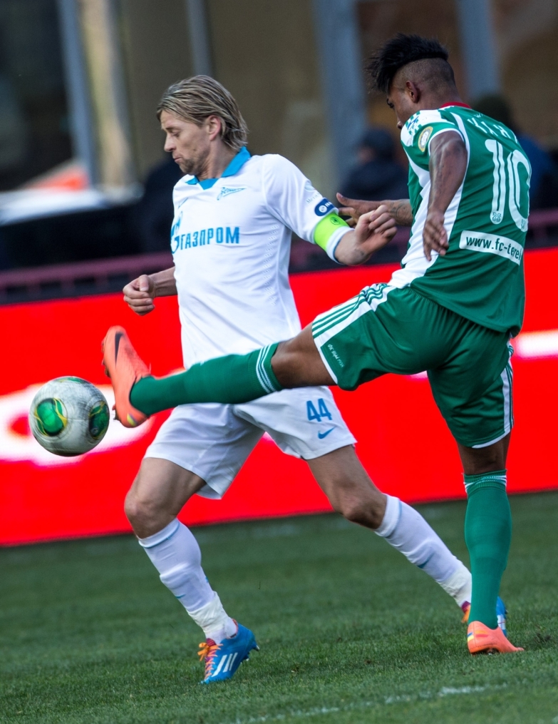 СОГАЗ-Чемпионат России 2013/2014, «Терек» — «Зенит»