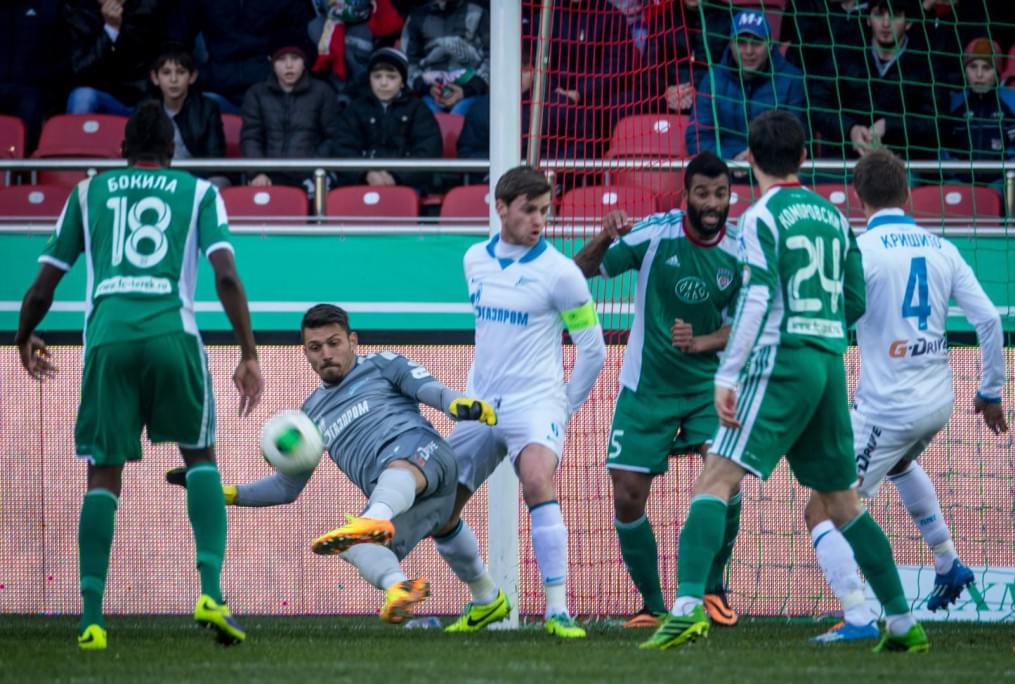 СОГАЗ-Чемпионат России 2013/2014, «Терек» — «Зенит»