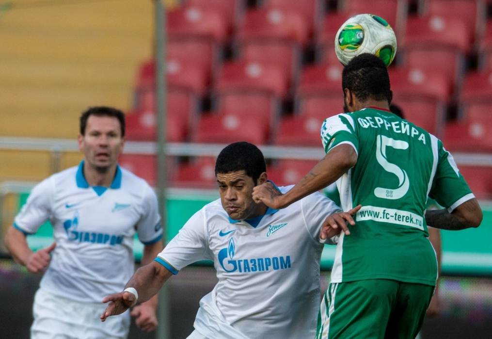 СОГАЗ-Чемпионат России 2013/2014, «Терек» — «Зенит»