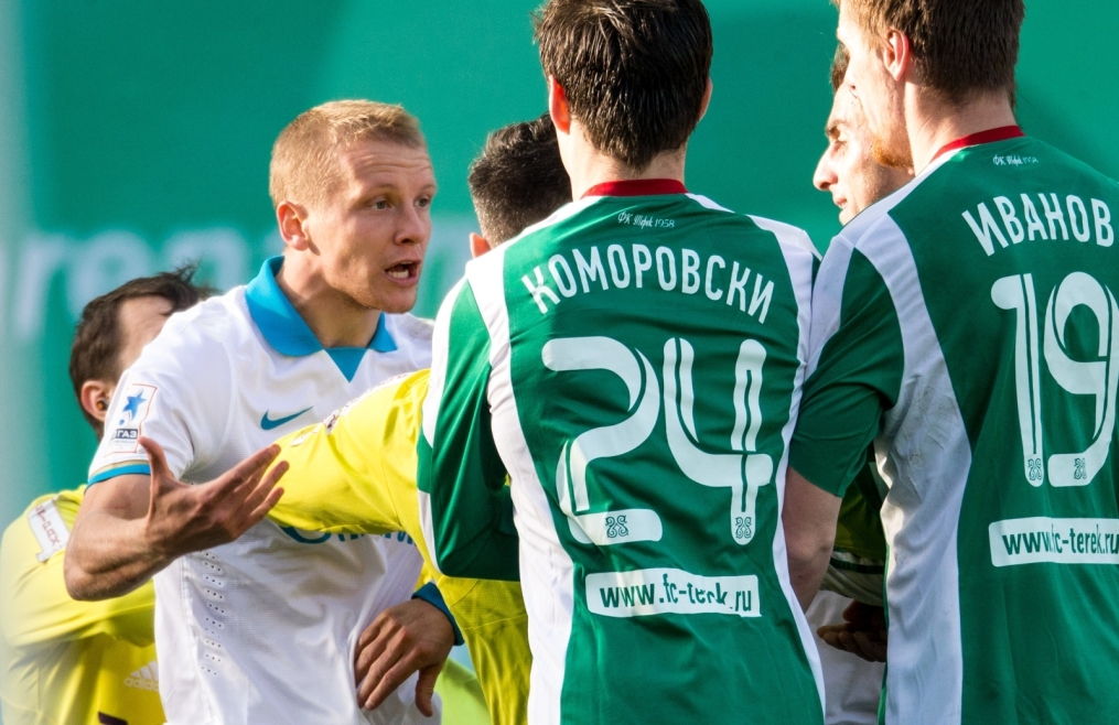 СОГАЗ-Чемпионат России 2013/2014, «Терек» — «Зенит»