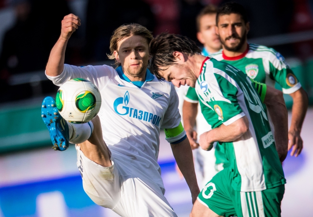 СОГАЗ-Чемпионат России 2013/2014, «Терек» — «Зенит»