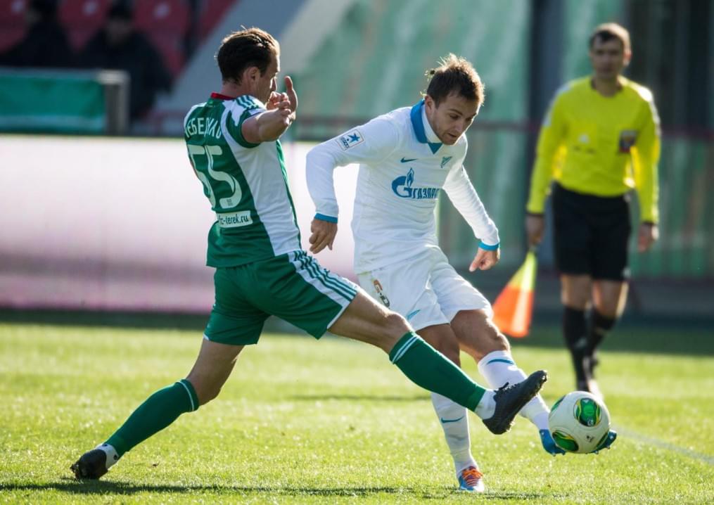 СОГАЗ-Чемпионат России 2013/2014, «Терек» — «Зенит»