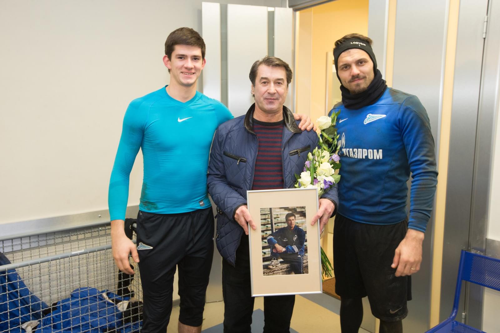 Анатолий Давыдов, вошел в Аллею славы «Зенита»