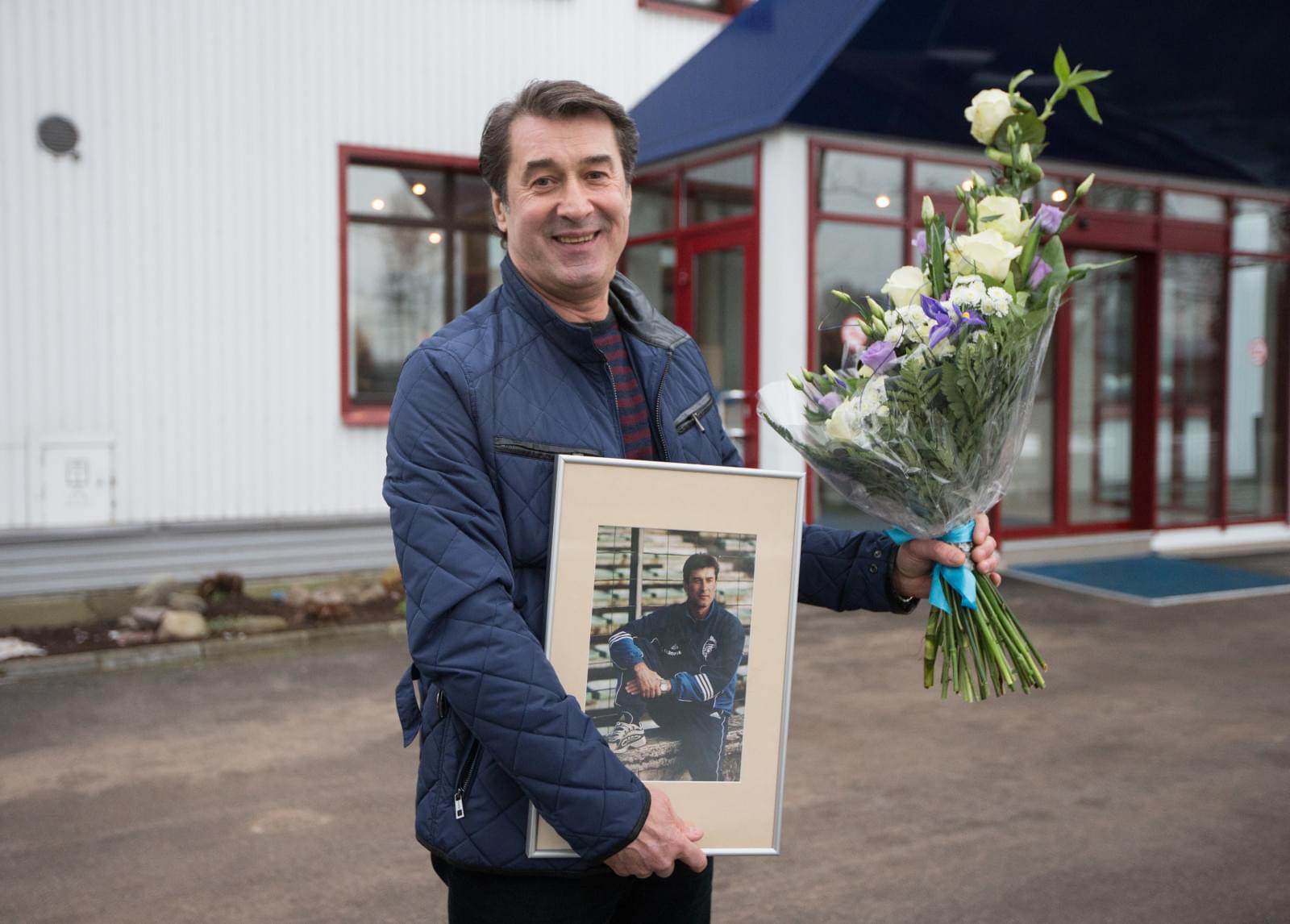 Анатолий Давыдов, вошел в Аллею славы «Зенита»