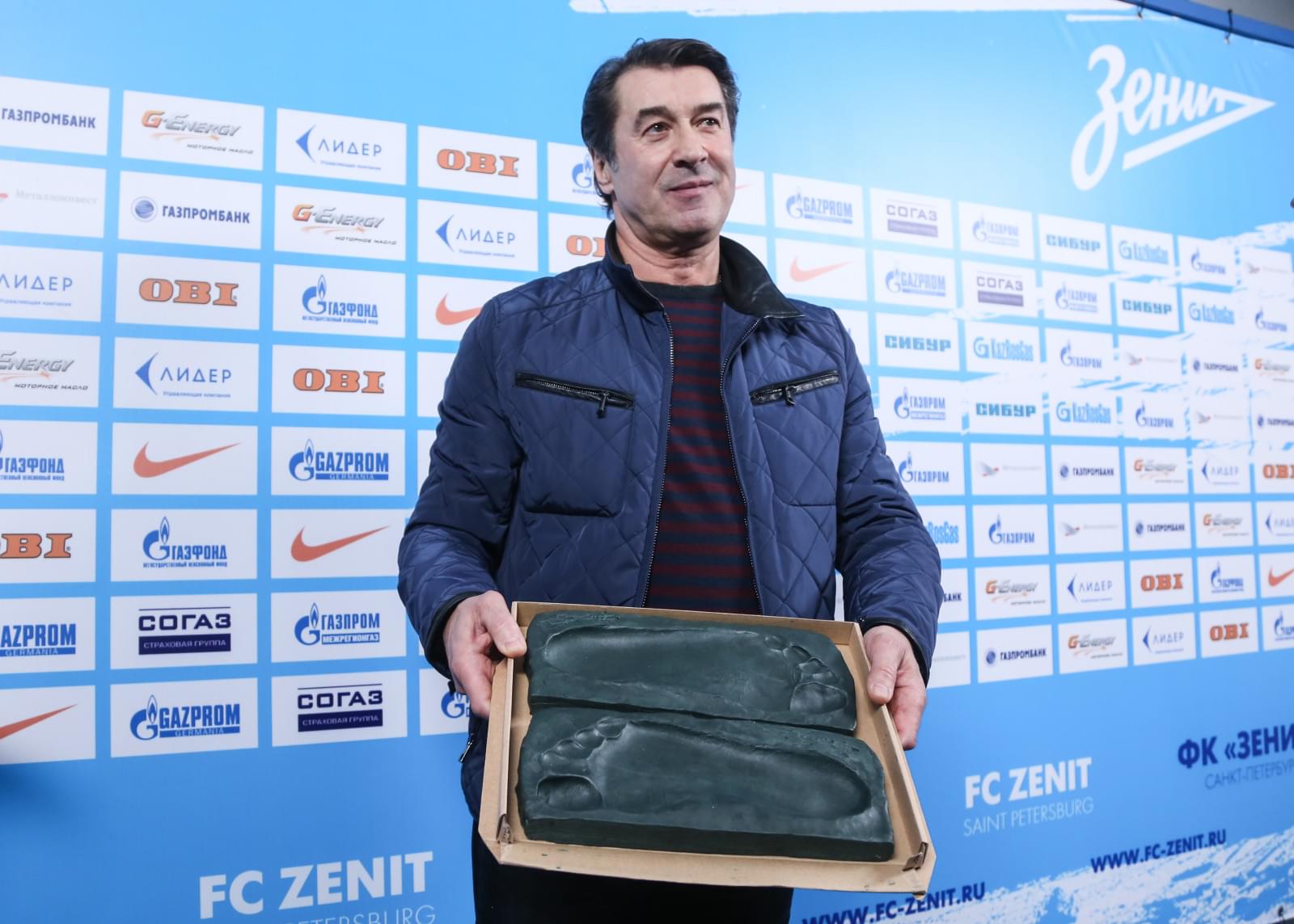 Анатолий Давыдов, вошел в Аллею славы «Зенита»