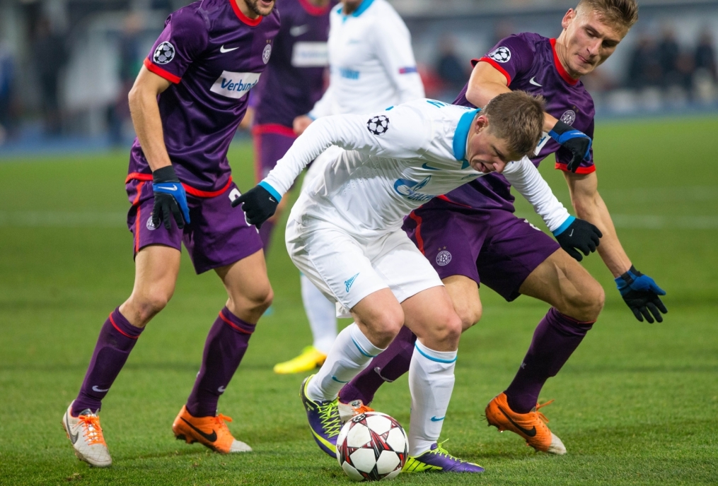 Лига Чемпионов УЕФА: матч «Аустрия» — «Зенит»