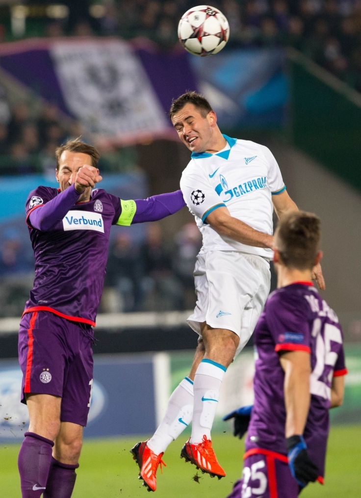 Лига Чемпионов УЕФА: матч «Аустрия» — «Зенит»