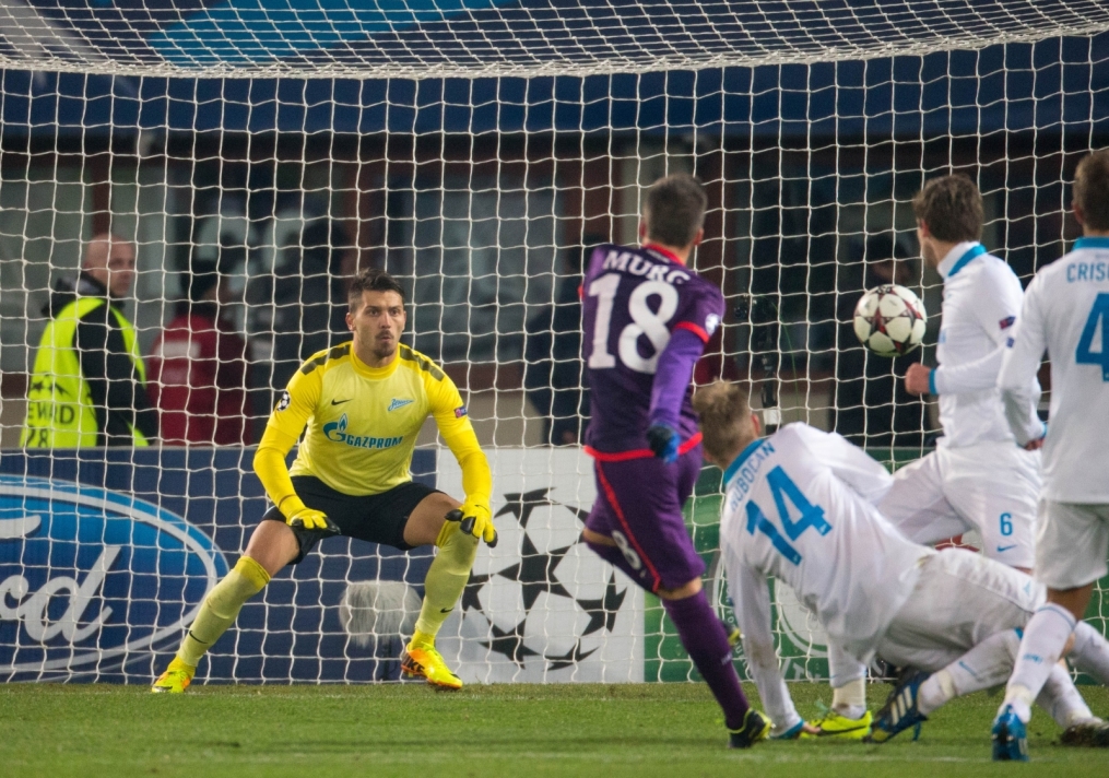 Лига Чемпионов УЕФА: матч «Аустрия» — «Зенит»