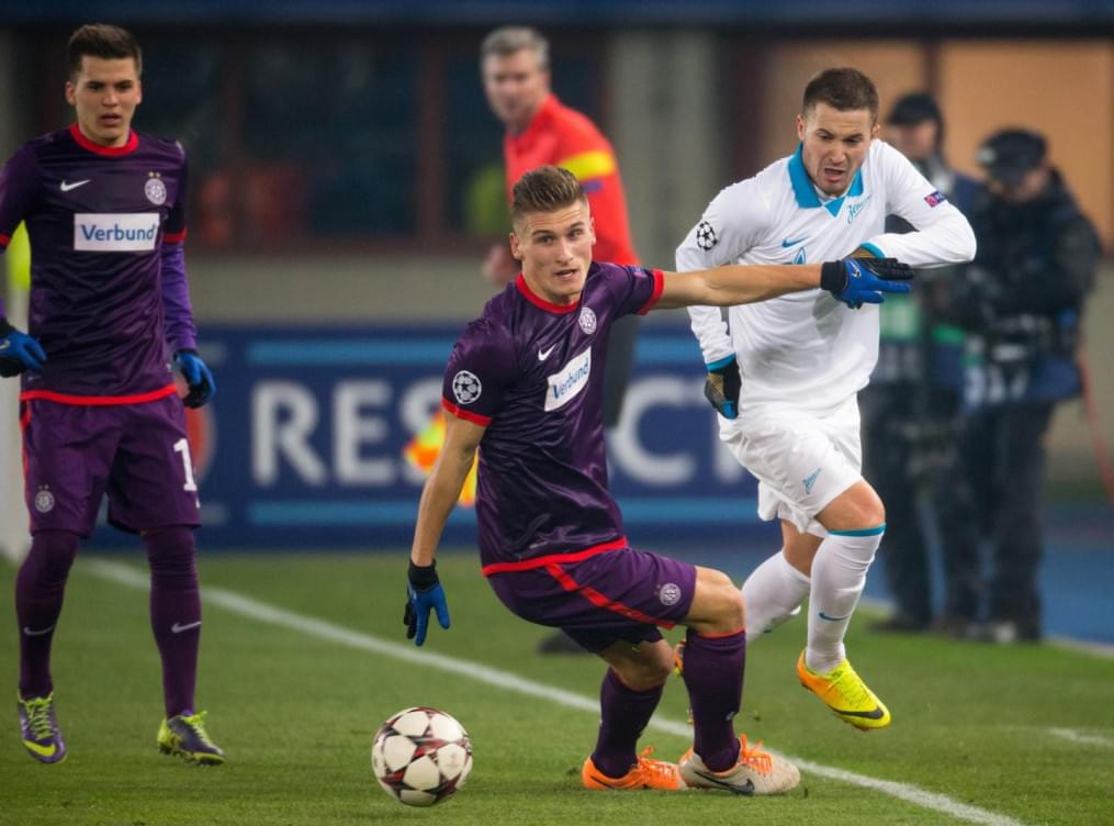 Лига Чемпионов УЕФА: матч «Аустрия» — «Зенит»