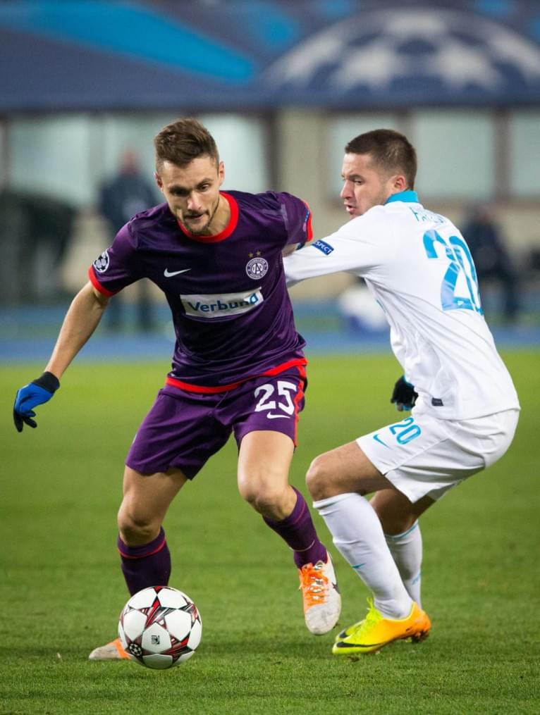 Лига Чемпионов УЕФА: матч «Аустрия» — «Зенит»