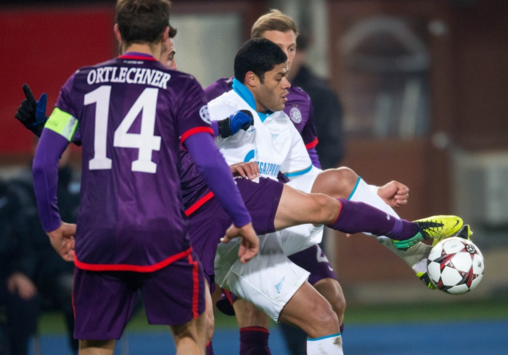 Лига Чемпионов УЕФА: матч «Аустрия» — «Зенит»