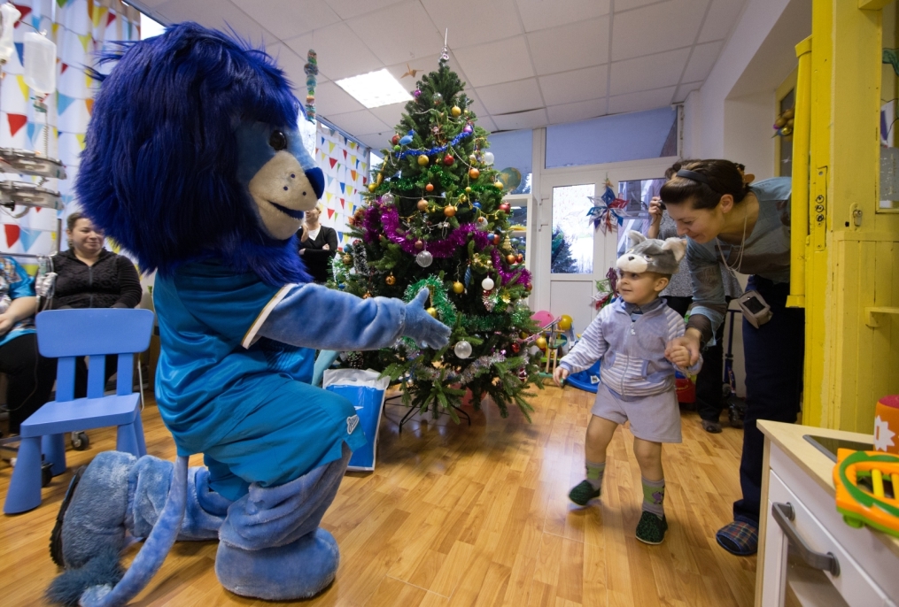 «Новогодний рейс» сине-бело-голубых