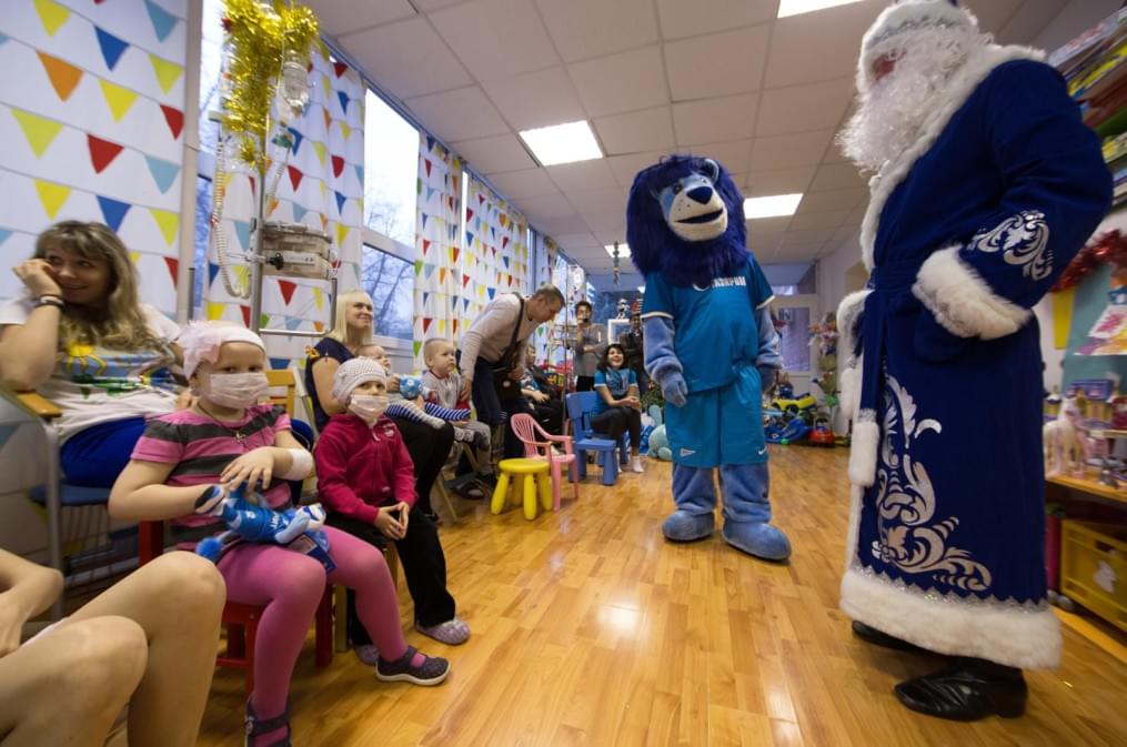 «Новогодний рейс» сине-бело-голубых