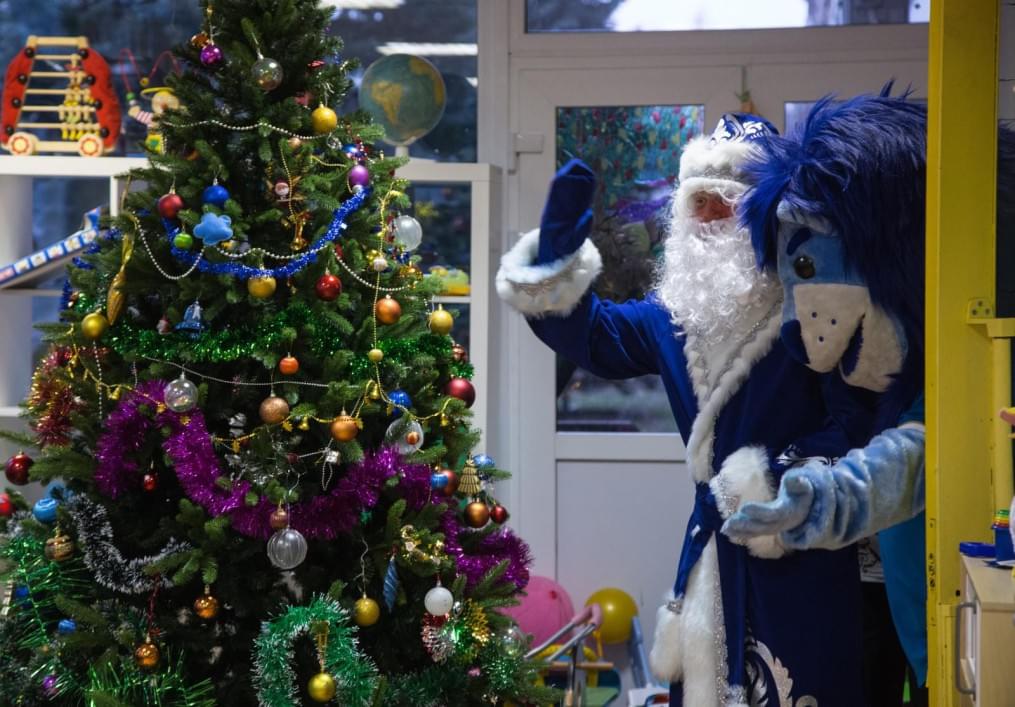 «Новогодний рейс» сине-бело-голубых