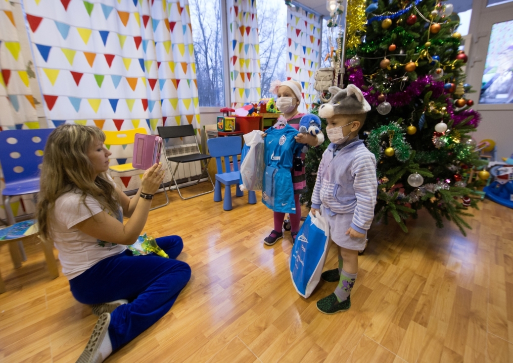 «Новогодний рейс» сине-бело-голубых