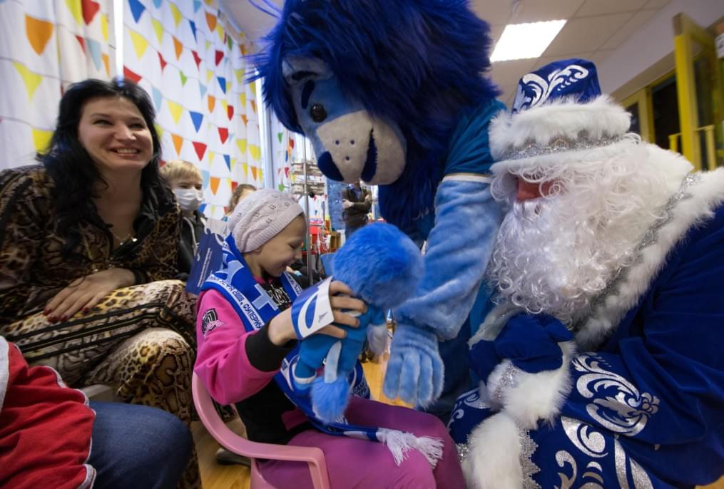 «Новогодний рейс» сине-бело-голубых