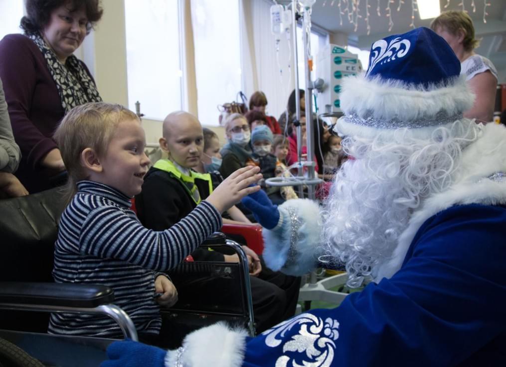 «Новогодний рейс» сине-бело-голубых