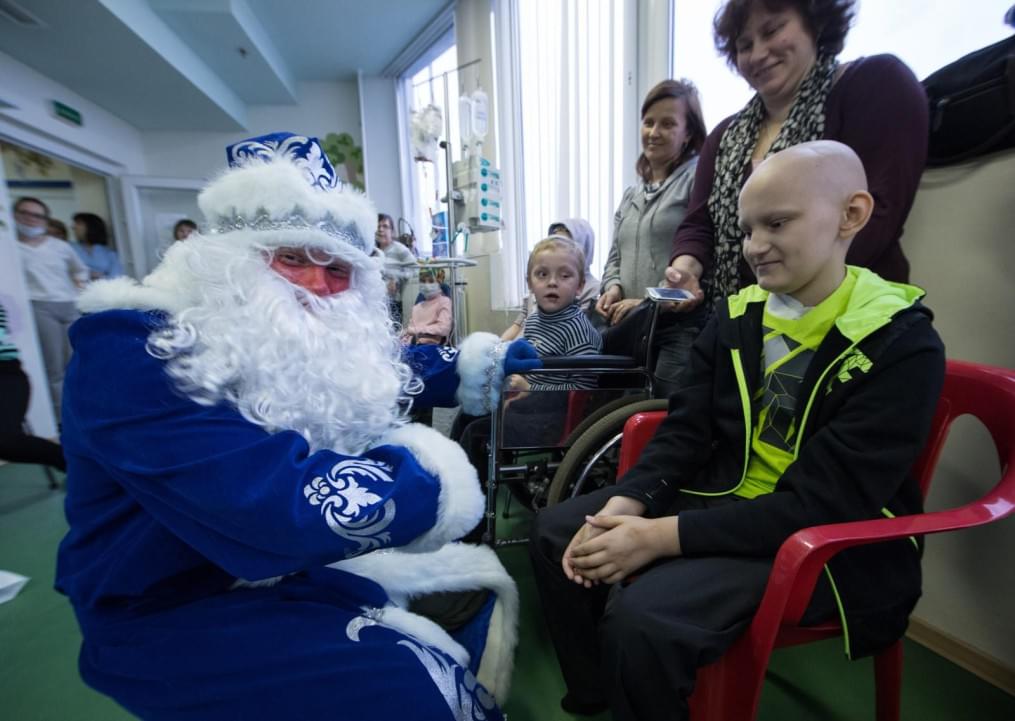 «Новогодний рейс» сине-бело-голубых