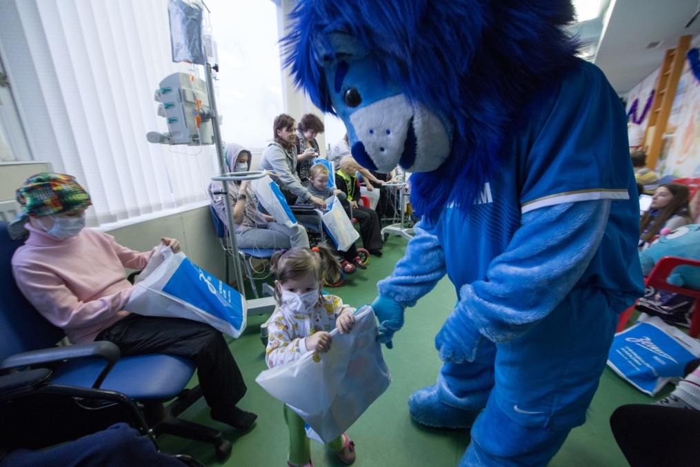 «Новогодний рейс» сине-бело-голубых