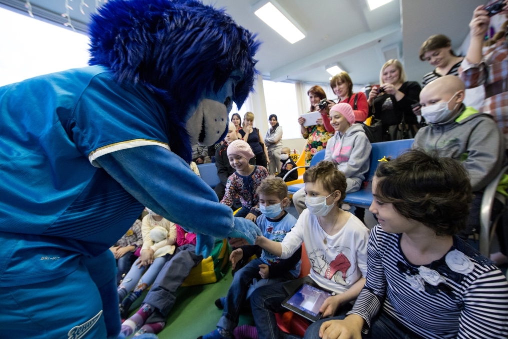 «Новогодний рейс» сине-бело-голубых