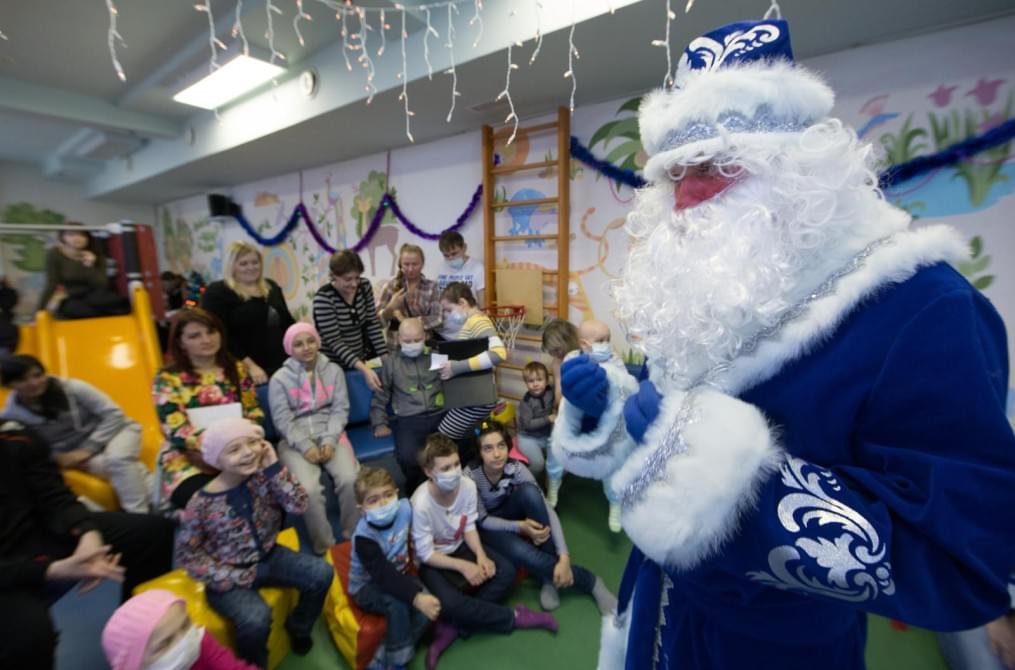 «Новогодний рейс» сине-бело-голубых