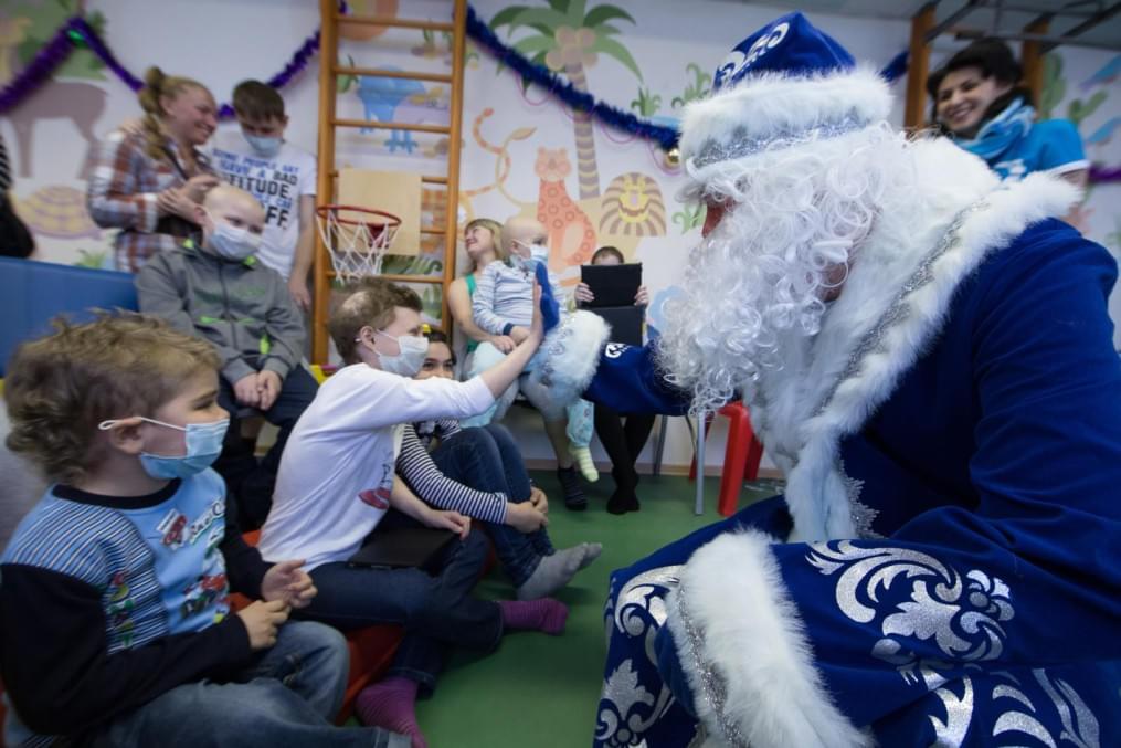 «Новогодний рейс» сине-бело-голубых