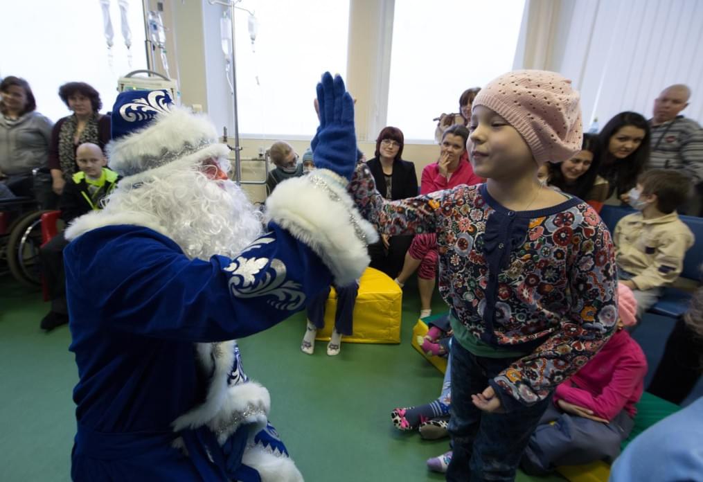 «Новогодний рейс» сине-бело-голубых
