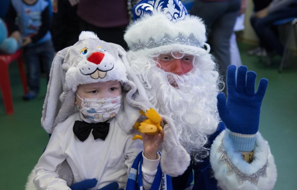 «Новогодний рейс» сине-бело-голубых