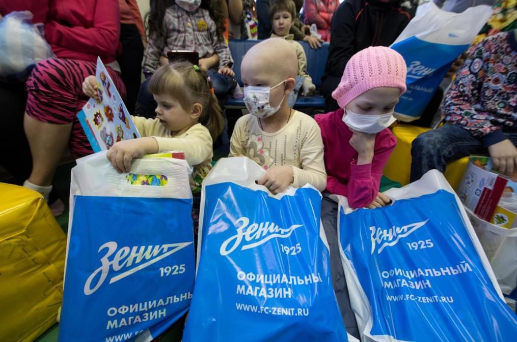 «Новогодний рейс» сине-бело-голубых