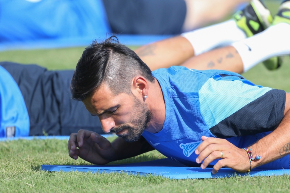 Зимние сборы в Дохе, утренняя тренировка