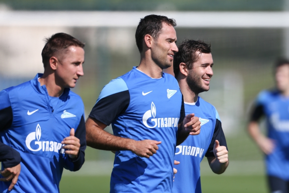 Зимние сборы в Дохе, утренняя тренировка