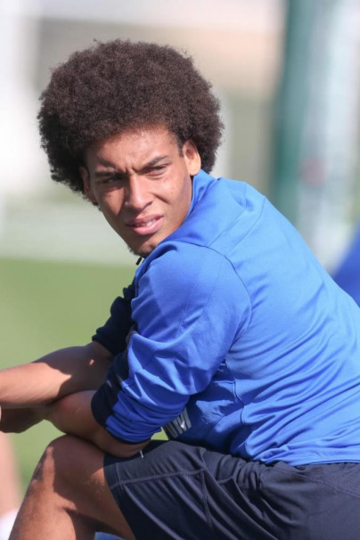 Зимние сборы в Дохе, утренняя тренировка