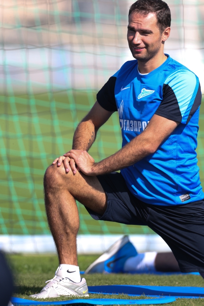 Зимние сборы в Дохе, утренняя тренировка