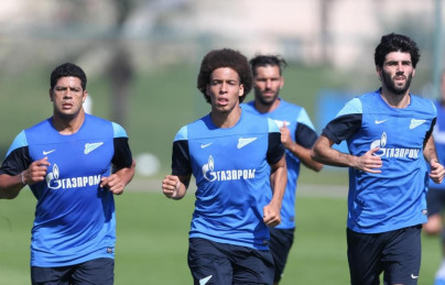 Зимние сборы в Дохе, утренняя тренировка