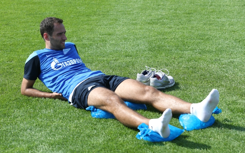 Сборы в Дохе: 16 января, утренняя тренировка