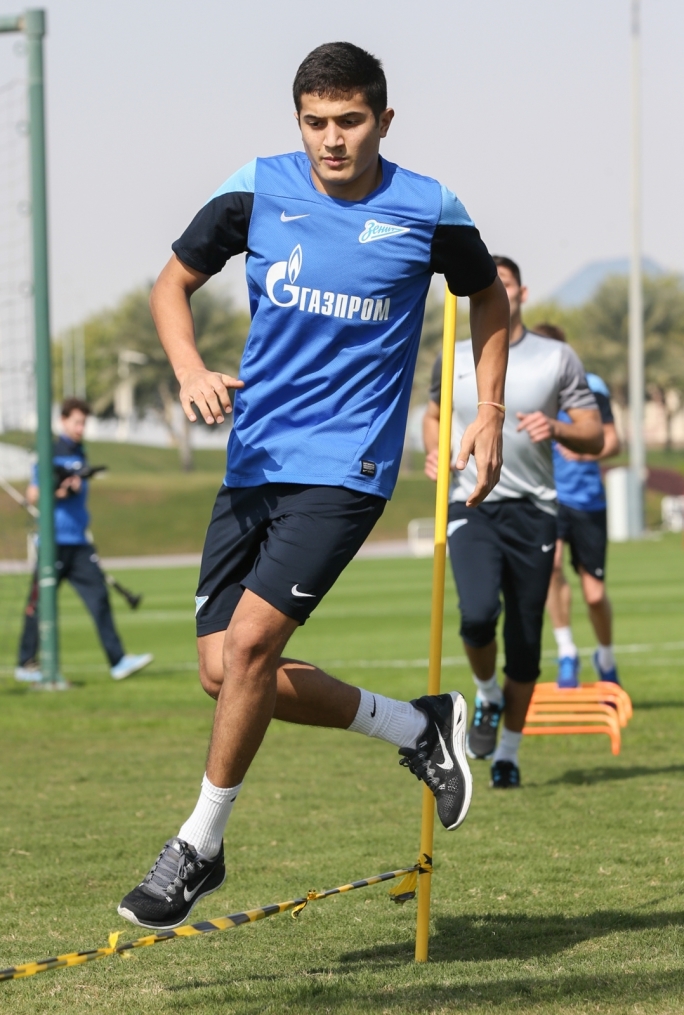 Сборы в Дохе: 16 января, утренняя тренировка