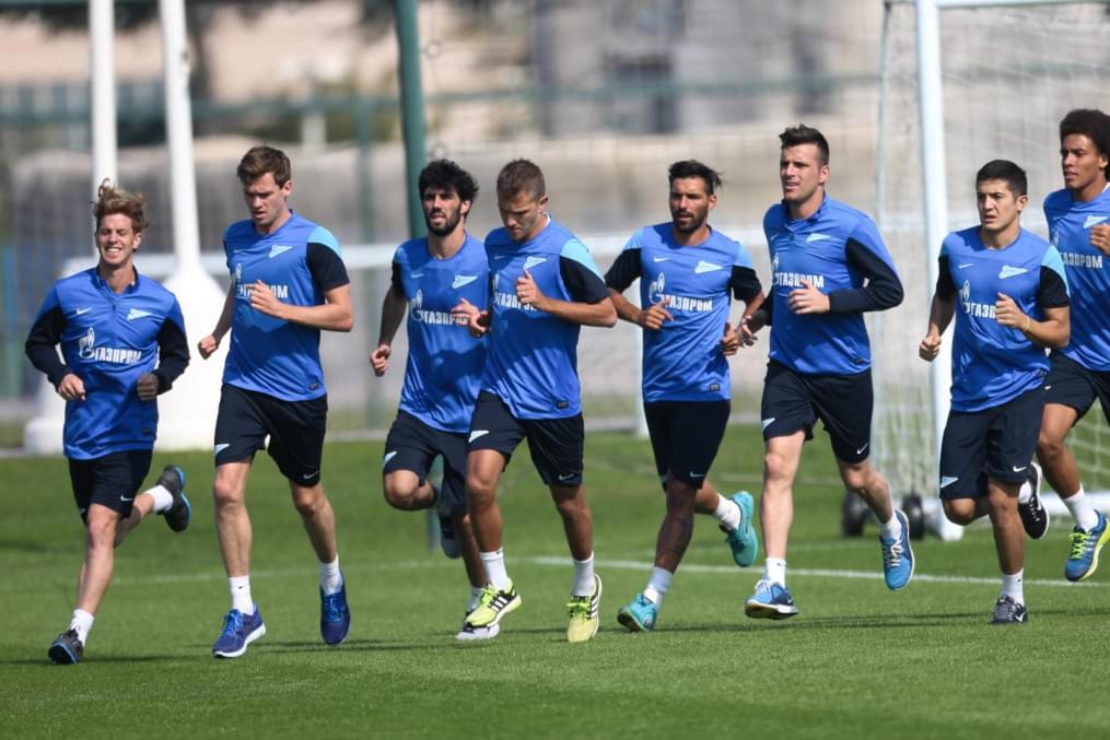 Сборы в Дохе: 16 января, утренняя тренировка