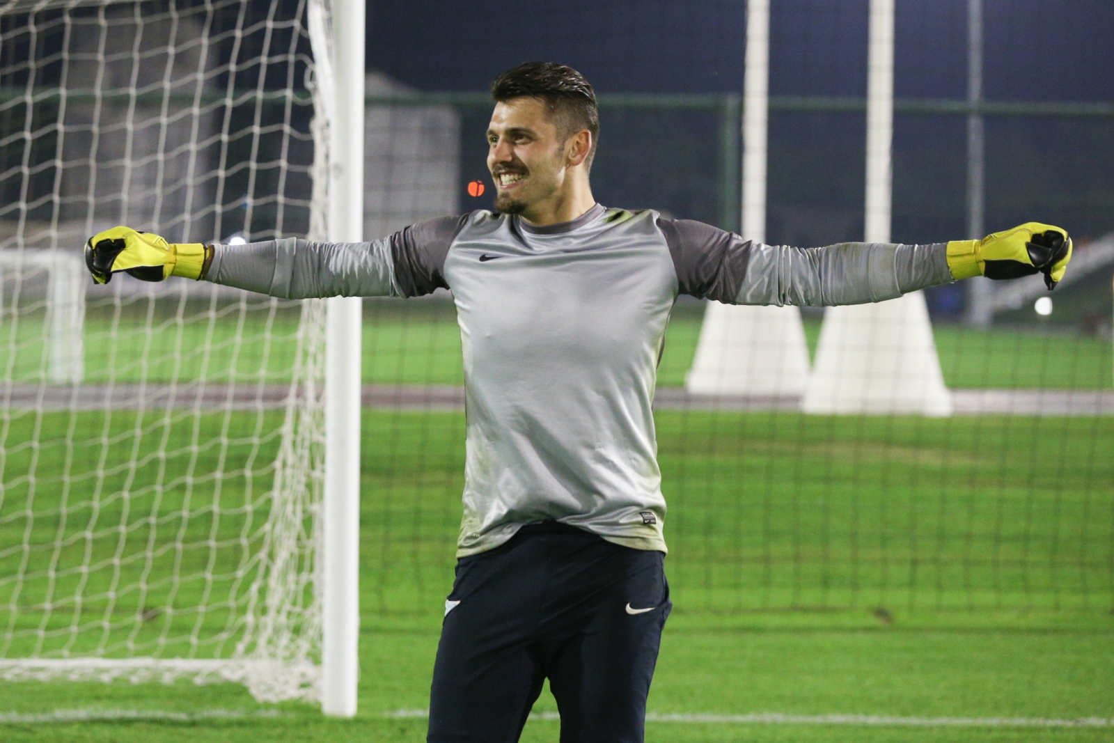 Сборы в Дохе: 16 января, вечерняя тренировка